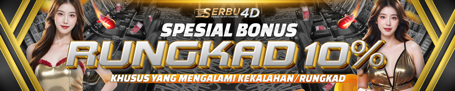 SERBU4D: Situs Slot Gacor Terpercaya Bonus Slot Harian 10%